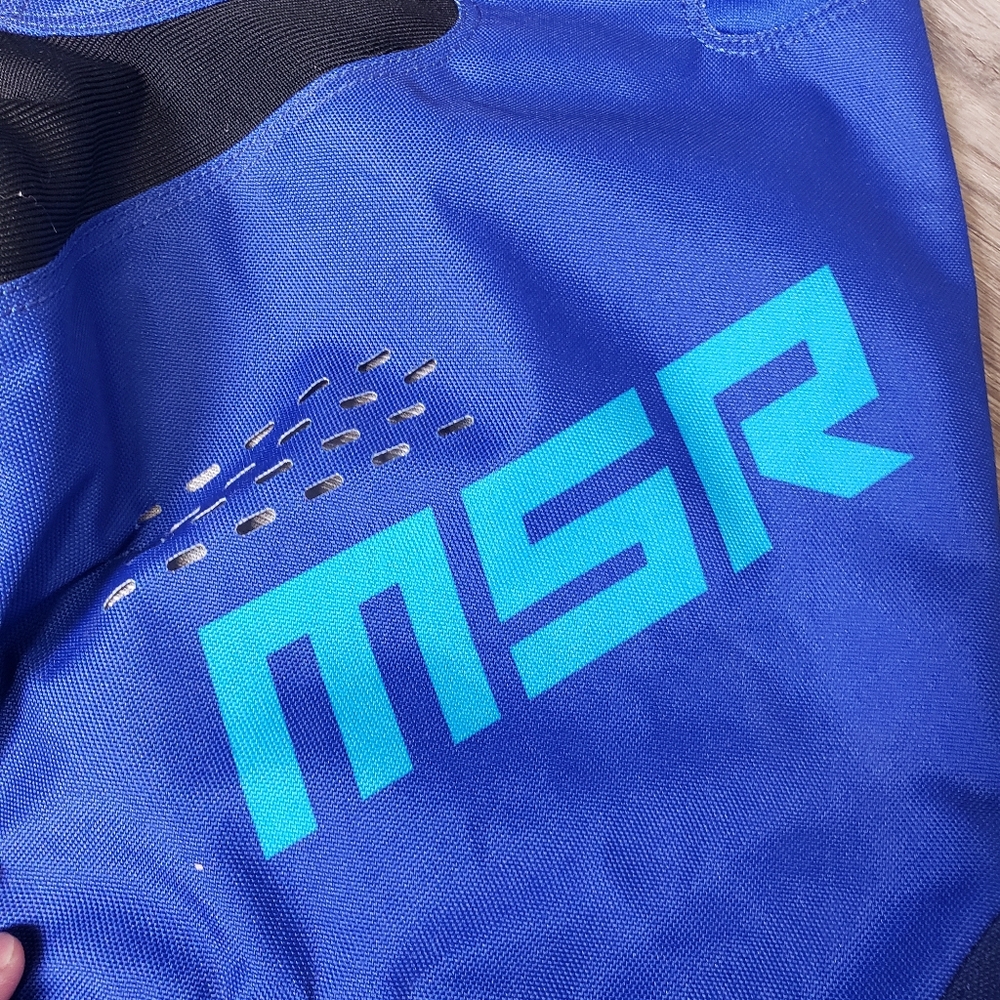 MSR Kids Blue Riding Pants - Picture 4 of 8